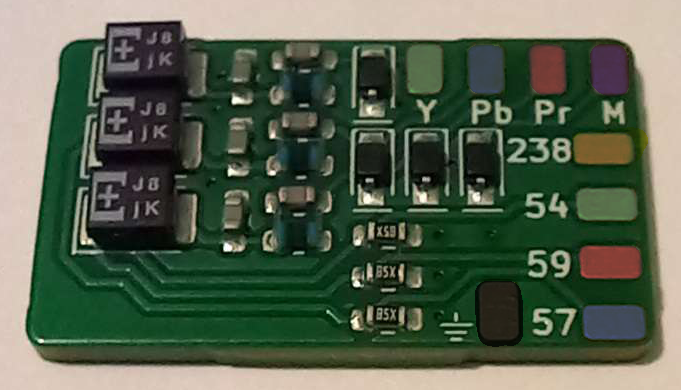 miniRGBii pcb pads