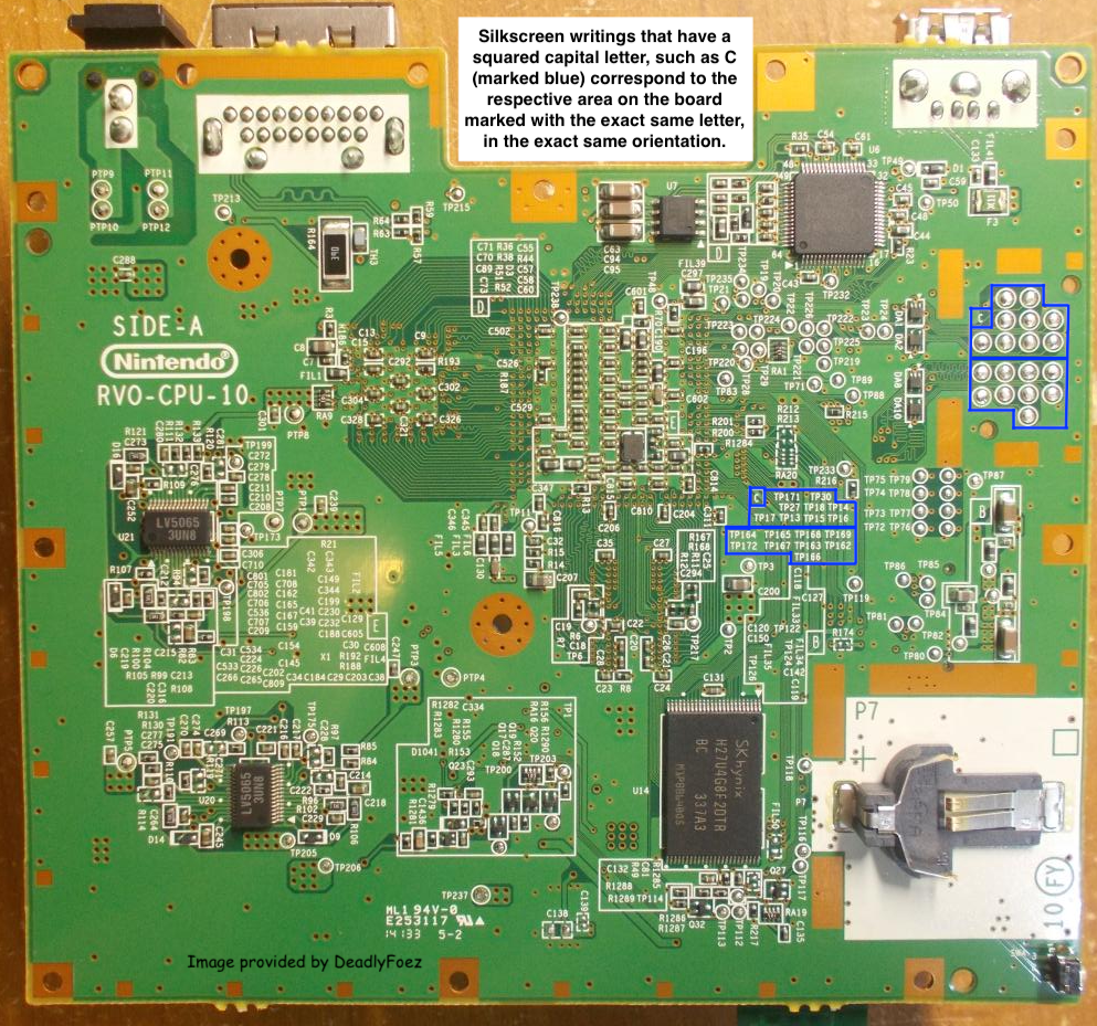 Wii mini board bottom side